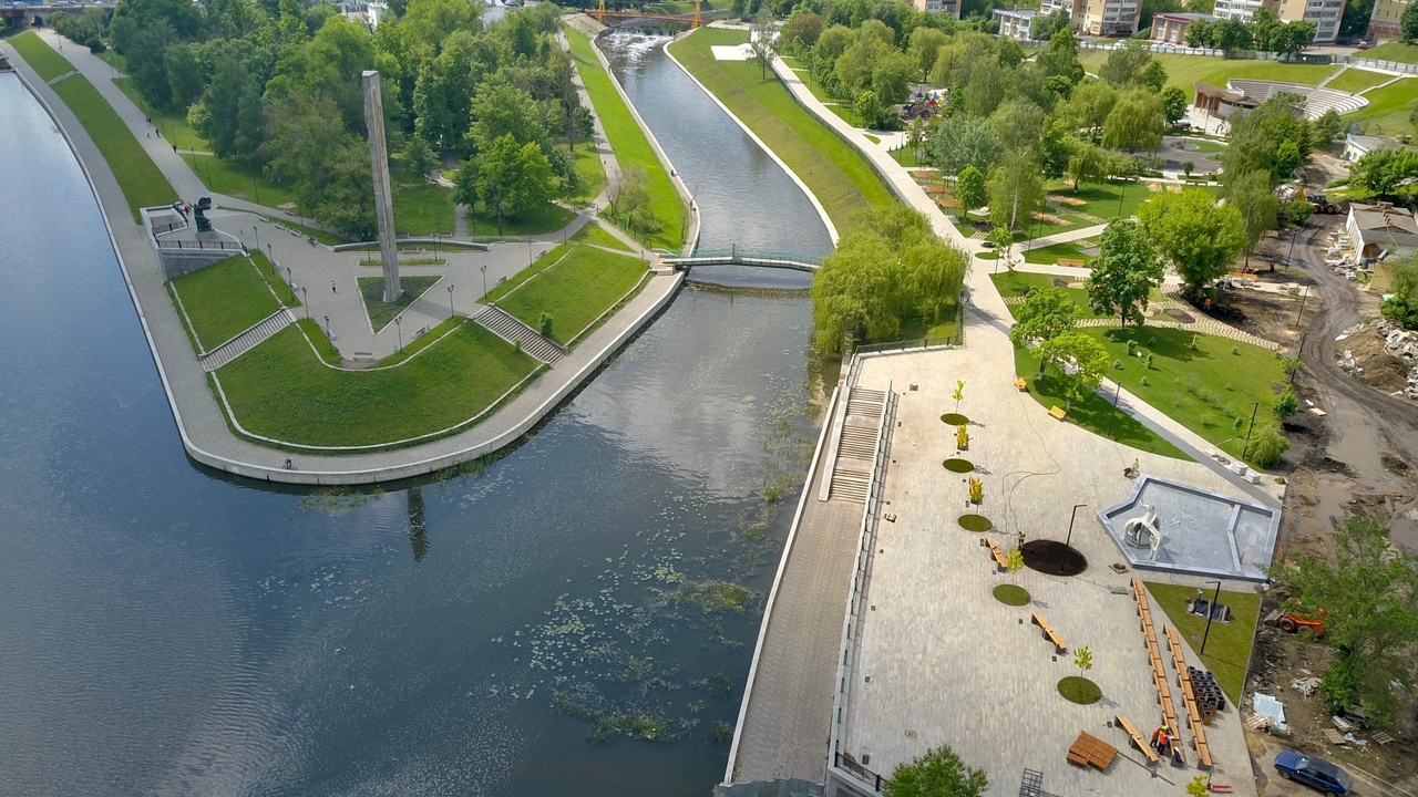 Фото Парка Вид Сверху