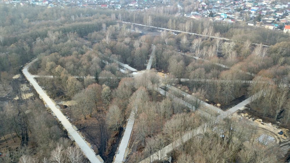 Парк победы орел схема